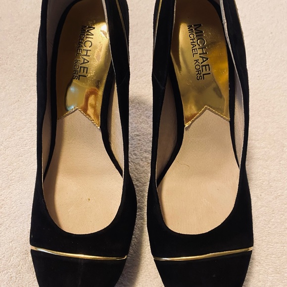 Brand New High Quality Leather Heels By MICHAEL KORS - Size 8.5 M - Box 47 - Picture 3 of 6